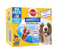 Pedigree 56 pack Dentastix Daily Dental Chews Medium Dog Treats