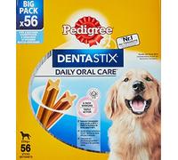 Pedigree Dentastix Dog Treat for Large Dogs, Different Varieties, 56 Count (Pack of 1)