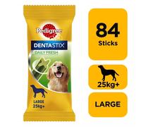 Pedigree Dentastix Fresh Adult Large Dog Treat 84 Dental Stick DogChew