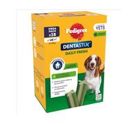 Pedigree DENTASTIX Fresh Adult Medium Dog Treats 28 x Dental Sticks 720g