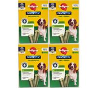Pedigree Dentastix Fresh Daily Dental Chews Medium Dog 4 x 28 Sticks DOG TREATS