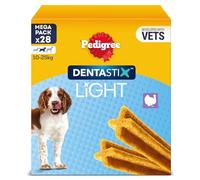 Pedigree Dentastix Light 28 Sticks Dental Chews Medium Dog Treats