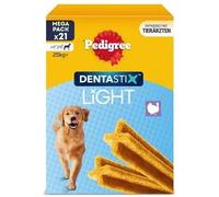 Pedigree Dog Dental Chews Dentastix Light - Large Dogs (25kg+) - 21 Sticks