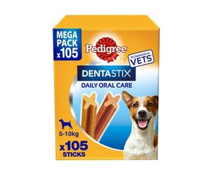 Pedigree DentaStix Original Small Breed Dog Dental Sticks - 105 Sticks