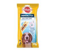 Pedigree DentaStix Snacks for Medium Dogs 3 Pieces / 77 g Sample Size 6 Pack (6 x 77 g)