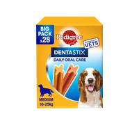 Pedigree Dentastix treat uses triple action cleaning 28pk - Medium Dog