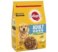 Pedigree Dog Complete Dry With Poultry And Vegetables 3Kg
