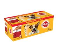 Pedigree Dog Food Pouches Mixed Selection In Jelly 40 For 36X100G