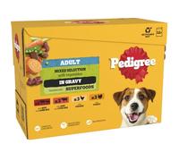 Pedigree Dog Food Pouches Real Meals in Gravy, 100 g (Pack of 12)