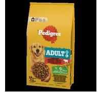 Pedigree dry food with beef and vegetables 12kg