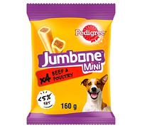 Pedigree Jumbone Small Dog Treats with Beef and Poultry 4 Chews