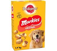 Pedigree Markies Adult Dog Treats Marrowbone Biscuits 1.5Kg (Pack Of 5)