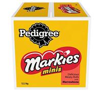 Pedigree Markies Biscuits Dog Treats, Filled Rolls with Marrowbone, 1 Box (1 x 12.5 kg)