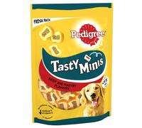Pedigree Tasty Bites Chewy Slices with Beef Dog Treats 155g