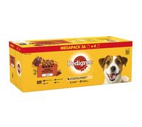 Pedigree Mixed Selection Adult in Jelly Pouches Mega Pack 40 for 36 x 100g