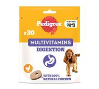 PEDIGREE Multivitamins Digestion 30 Soft Dog Chews 180 g