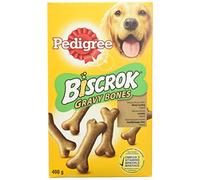 Pedigree Biscrok Gravy Bones Treats 4.8kg (12x400g Packs) Bulk Dog Biscuits