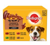 Pedigree Pouch Adult Beef Gravy 12 x 100g - Size: 100g