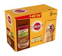 Pedigree Pouch Gravy Real Meals 12x100g (Pack of 4)