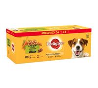 Pedigree Pouch Mix Selection 40/36x100g - Mega Pack