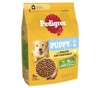 Pedigree Chicken and Rice Complete Puppy Food - 3kg