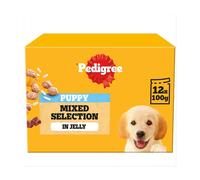 Pedigree Puppy Pouches Meat Selection in Jelly, 24 x 100 g