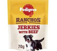 PEDIGREE Ranchos Jerkies Dog Treats with Beef 7x70g