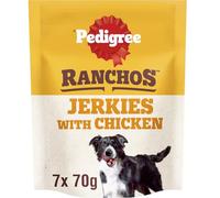 PEDIGREE Ranchos Jerkies Dog Treats with Chicken 7x70g