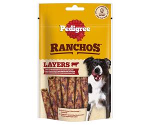 Pedigree RANCHOS Layers Beef 60 g - 8 Pack, New