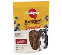 PEDIGREE Ranchos Superfoods Dog Treats with Beef 7x70g
