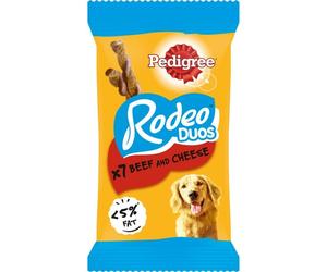 Pedigree Rodeo Duos Dog Treats with Beef and Cheese - 7 Sticks