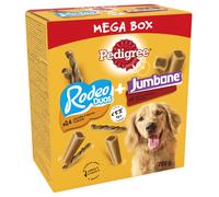 Pedigree Rodeo Duos and Jumbone Dog Treat Mega Box - 780g