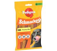 PEDIGREE® SCHMACKOS™ Dog Treats - Poultry Mix (20 Strips, 144g)
