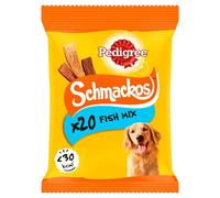 Pedigree Schmackos Fish - Size: 144g - Treats for Dogs