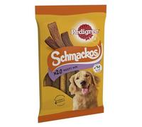 Pedigree Schmackos Multi Mix - Dog Treats in a Variety of Meat Flavours - 180 Tender Strips - Pack of 9 (9 x 144 g)