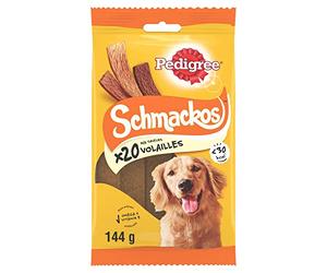 PEDIGREE Schmackos Poultry Flavour Mix Rewards for Dogs 20 x Pack of 9