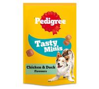 Pedigree Tasty Minis Chewy Cubes with Chicken and Duck Dog Treats - 130g