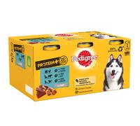 Pedigree Tins Protein + Mix 4x6x400g