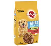 Pedigree Vital Protection Adult - Dry Dog Food for Adult Dogs - with Beef and Vegetables - 12 kg