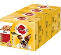 Pedigree Vital Protection dog food with beef, chicken and lamb in jelly, 48 sachets (48 x 100 g)