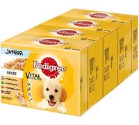 Pedigree Vital Protection dog food with chicken and lamb in jelly, 48 bags (4 x 12 x 100g)
