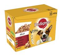 PEDIGREE Dog Pouches in Jelly 12x100g (Pack of 4)