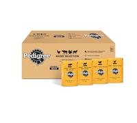 PEDIGREE - Adult Wet Dog Food Pouches - 84 x 100g - Mixed Selection in Gravy - Dog Food Wet Bulk Pack - 84 Pouches