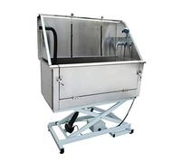 Pedigroom electric dog grooming bath professional large stainless steel tub