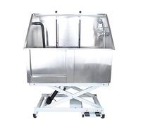 Pedigroom large stainless steel electric dog pet grooming bath tub bathtub
