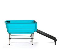 Pedigroom Pet Dog Booster Bath With Ramp Plastic Mobile Portable Cat Grooming Tub