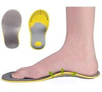 Pedimend 2 Pairs Shoes Trainers Sandals Slippers Work Hiking Walking Boot Inserts for Flat Feet | Foot Arch Support Orthotic Insoles | For Men & Women Foot Raise Cushion | Plantar Fasciitis High Arch