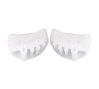 PEDIMEND Breathable Honeycomb Bunion Pain Relief Toe Separator (1PAIR) | Five Holes Toe Separator with Forefoot Cushion | Hallux Valgus Straightener | UNISEX | Foot Care