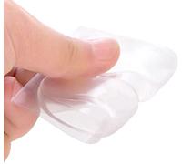 PEDIMEND™ Silicone Back Heel Cushion Grips Liners | Adhesive Gel Heel Protectors to Prevent Blisters & Cuts | Insoles for High Heels | for Men & Women | Foot Care (Silicone Heel Liner)