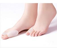 PEDIMEND™ Silicone Gel Bunion Guards with Toe Separators | Bunion Protector | Big Toe Separator & Straightener (Silicone Gel Bunion Toe Separator)